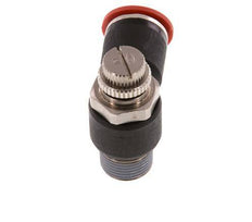 L-stuk Regelventiel 12 mm - R3/8'' Regeling-in Messing/Nylon