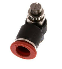 L-stuk Regelventiel 12 mm - R1/4'' Regeling-in Messing/Nylon