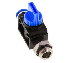 10 mm - G1/2'' Kunststof/Messing 3/2-Weg Handafsluiter Ontluchting aan Buiszijde