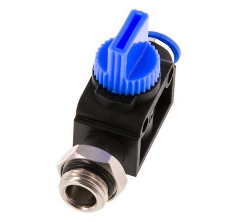 10 mm - G1/2'' Kunststof/Messing 3/2-Weg Handafsluiter Ontluchting aan Buiszijde