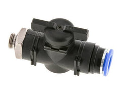 2-Way Straight Ball Valve 12 mm - G1/4'' Plastic/Brass
