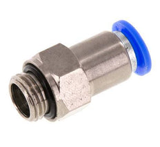 8mm & G1/4'' Zelfsluitende Insteekkoppeling Vernikkeld Messing/PBT Buitendraad 0-10 bar [2 Stuks]