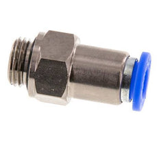 8mm & G1/4'' Zelfsluitende Insteekkoppeling Vernikkeld Messing/PBT Buitendraad 0-10 bar [2 Stuks]