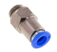 8mm & G1/4'' Zelfsluitende Insteekkoppeling Vernikkeld Messing/PBT Buitendraad 0-10 bar [2 Stuks]