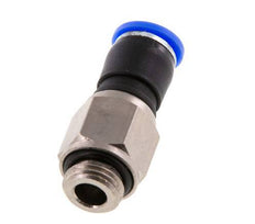 8mm & G1/4'' Draaidoorvoer Insteek Buitendraad Vernikkeld Messing/PBT NBR