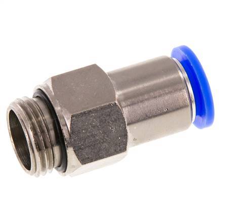 12mm & G1/2'' Zelfsluitende Insteekkoppeling Vernikkeld Messing/PBT Buitendraad 0-10 bar