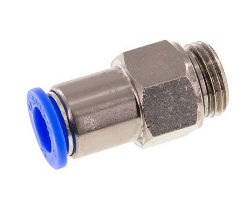 12mm & G1/2'' Zelfsluitende Insteekkoppeling Vernikkeld Messing/PBT Buitendraad 0-10 bar