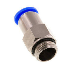 12mm & G1/2'' Zelfsluitende Insteekkoppeling Vernikkeld Messing/PBT Buitendraad 0-10 bar