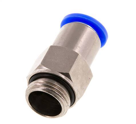 12mm & G1/2'' Zelfsluitende Insteekkoppeling Vernikkeld Messing/PBT Buitendraad 0-10 bar