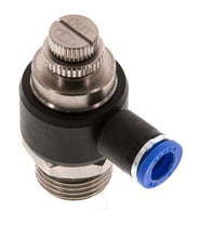 L-stuk Regelventiel 8 mm - G1/2'' Regeling-Uit Messing/Nylon