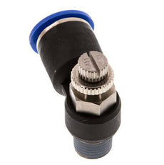 L-stuk Regelventiel 12 mm - R1/4'' Regeling-Uit Messing/Nylon
