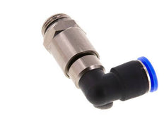 12mm & G1/2'' L-stuk Hoge Snelheid Draaidoorvoer Insteek Buitendraad Vernikkeld Messing/PBT NBR