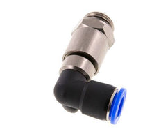 12mm & G1/2'' L-stuk Hoge Snelheid Draaidoorvoer Insteek Buitendraad Vernikkeld Messing/PBT NBR