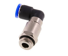 12mm & G1/2'' L-stuk Hoge Snelheid Draaidoorvoer Insteek Buitendraad Vernikkeld Messing/PBT NBR