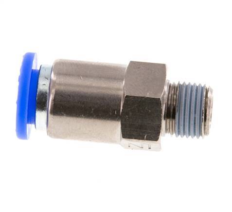 Push-In Check Valve 8mm & R1/8'' Male Brass/PBT 0.2-10bar (3-145psi) Thread-Hose