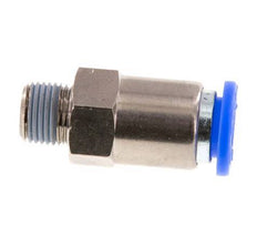 8mm & R1/8'' Regeling-Uit Vernikkeld Messing/PBT Terugslagklep Insteekkoppeling Buitendraad 0.2-10 bar