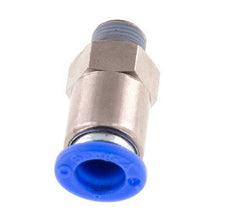8mm & R1/8'' Regeling-Uit Vernikkeld Messing/PBT Terugslagklep Insteekkoppeling Buitendraad 0.2-10 bar