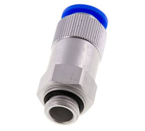 12mm & G3/8'' Regeling-Uit Aluminium Terugslagklep Insteekkoppeling Buitendraad 0.2-10 bar