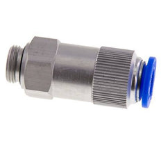 12mm & G3/8'' Regeling-Uit Aluminium Terugslagklep Insteekkoppeling Buitendraad 0.2-10 bar
