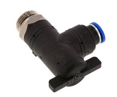 10 mm - G1/2'' Kunststof/Messing L-stuk 2-Weg Kogelkraan