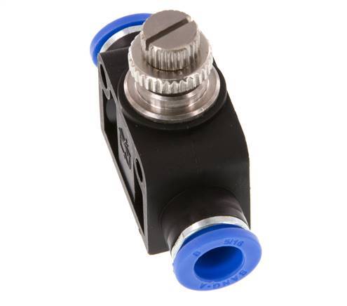 Recht Regelventiel 8 mm Messing/Nylon