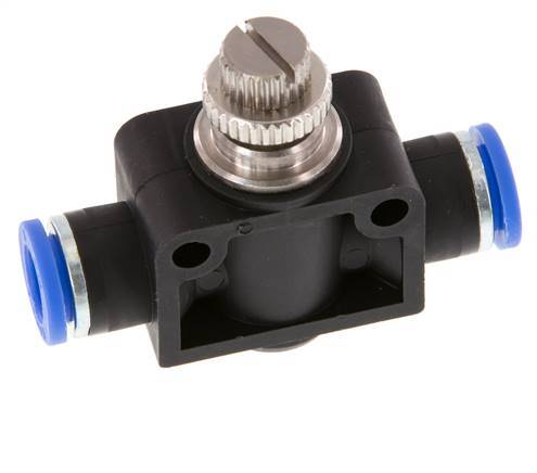 Recht Regelventiel 8 mm Messing/Nylon
