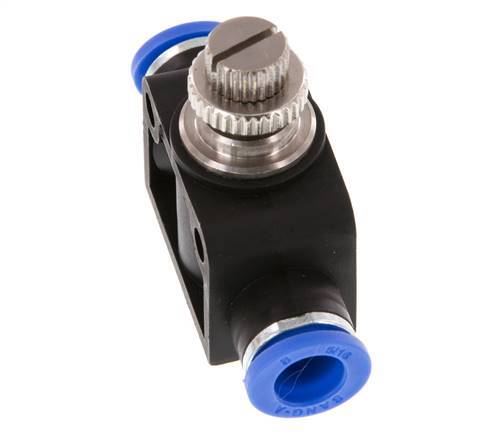Recht Regelventiel 8 mm Messing/Nylon