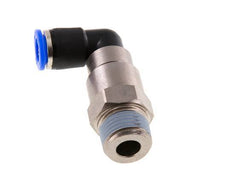 10mm & R1/2'' L-stuk Hoge Snelheid Draaidoorvoer Insteek Buitendraad Vernikkeld Messing/PBT NBR