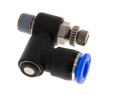 Draaibaar Regelventiel 8 mm - R1/8'' Regeling-Uit Messing/Nylon