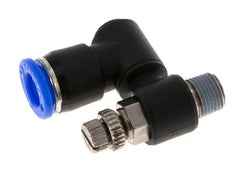 Draaibaar Regelventiel 8 mm - R1/8'' Regeling-Uit Messing/Nylon