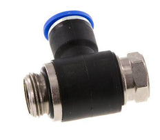 L-stuk Regelventiel 10 mm - G3/8'' Regeling-Uit Messing/Nylon Sleufschroef