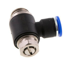 L-stuk Regelventiel 10 mm - G3/8'' Regeling-Uit Messing/Nylon Sleufschroef