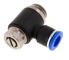 L-stuk Regelventiel 10 mm - G3/8'' Regeling-Uit Messing/Nylon Sleufschroef