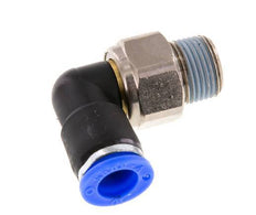 10mm & R3/8'' L-stuk Draaidoorvoer Insteek Buitendraad Vernikkeld Messing/PBT NBR