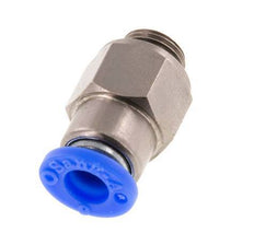6mm & G1/8'' Zelfsluitende Insteekkoppeling Vernikkeld Messing/PBT Buitendraad 0-10 bar [2 Stuks]