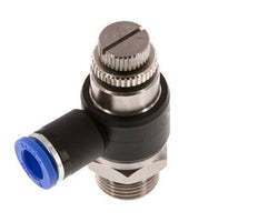 L-stuk Regelventiel 8 mm - G3/8'' Regeling-Uit Messing/Nylon