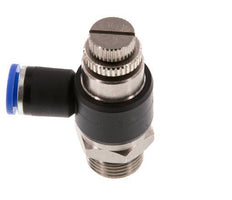 L-stuk Regelventiel 8 mm - G3/8'' Regeling-Uit Messing/Nylon