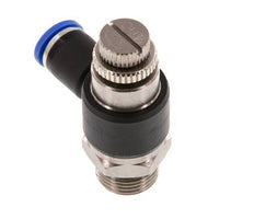L-stuk Regelventiel 8 mm - G3/8'' Regeling-Uit Messing/Nylon