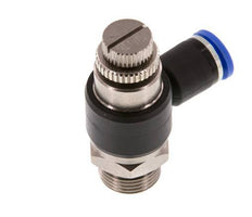 L-stuk Regelventiel 8 mm - G3/8'' Regeling-Uit Messing/Nylon