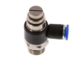 L-stuk Regelventiel 8 mm - G3/8'' Regeling-Uit Messing/Nylon