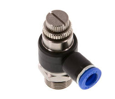 L-stuk Regelventiel 8 mm - G3/8'' Regeling-Uit Messing/Nylon