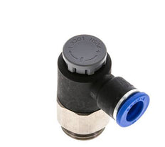 L-stuk Regelventiel 10 mm - G1/2'' Regeling-Uit Messing/Nylon Borgmoer