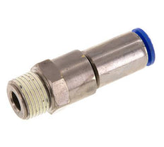 12mm & R1/2'' Hoge Snelheid Draaidoorvoer Insteek Buitendraad Vernikkeld Messing/PBT NBR