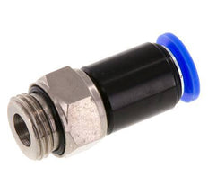 12mm & G1/2'' Draaidoorvoer Insteek Buitendraad Vernikkeld Messing/PBT NBR