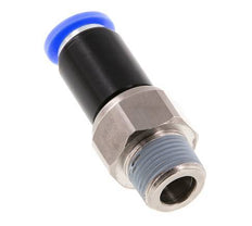 10mm & R3/8'' Draaidoorvoer Insteek Buitendraad Vernikkeld Messing/PBT NBR