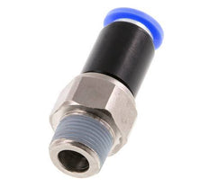 10mm & R3/8'' Draaidoorvoer Insteek Buitendraad Vernikkeld Messing/PBT NBR