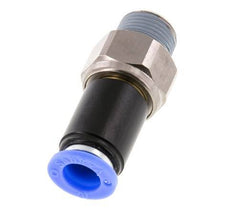10mm & R3/8'' Draaidoorvoer Insteek Buitendraad Vernikkeld Messing/PBT NBR
