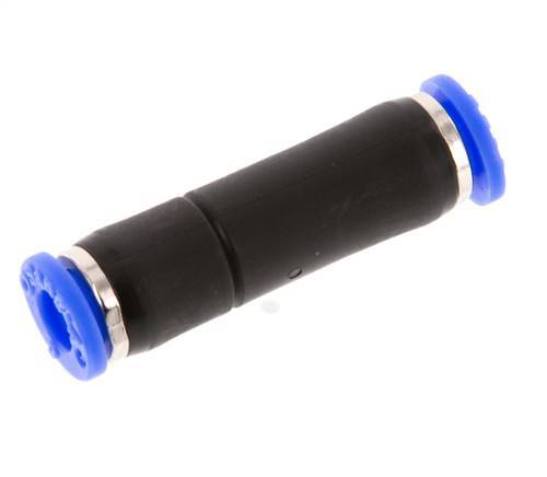 6mm Vernikkeld Messing/PBT Terugslagklep Insteekkoppeling 0.2-10 bar