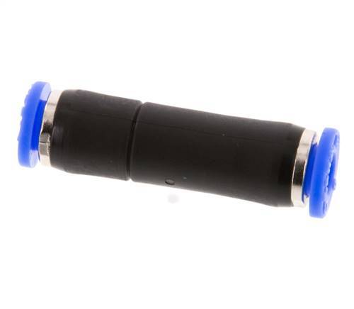 6mm Vernikkeld Messing/PBT Terugslagklep Insteekkoppeling 0.2-10 bar