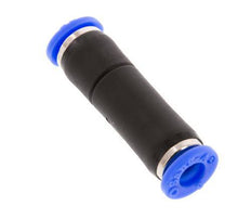 6mm Vernikkeld Messing/PBT Terugslagklep Insteekkoppeling 0.2-10 bar